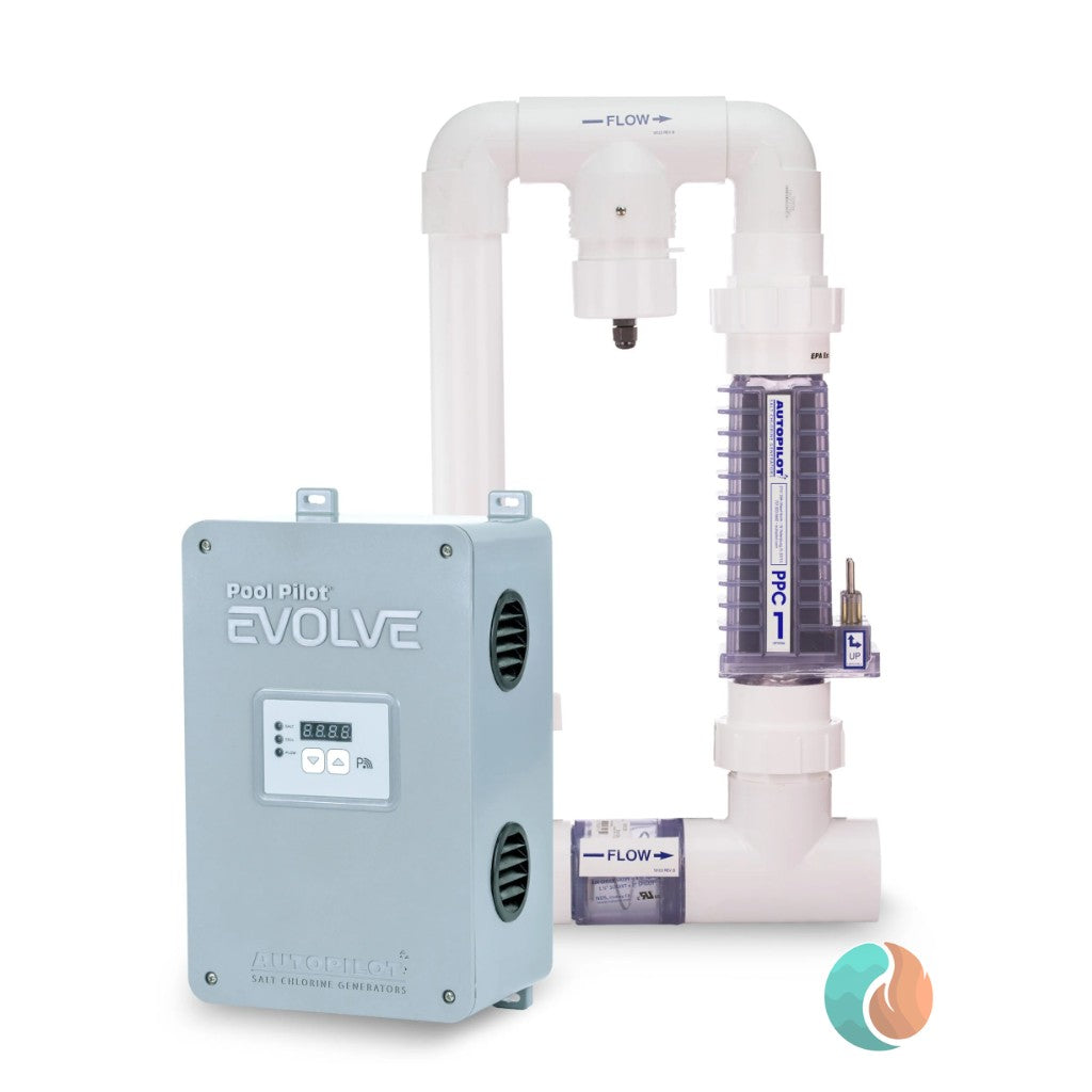 AutoPilot Pool Pilot Evolve Salt Chlorine Generator, PPM1 Manifold | CPB0006A