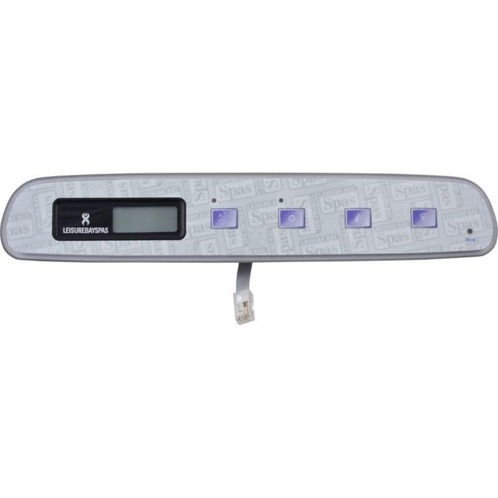Balboa 52254 Leisure Bay Spas 4 Button LCD Upper Control Panel 302400