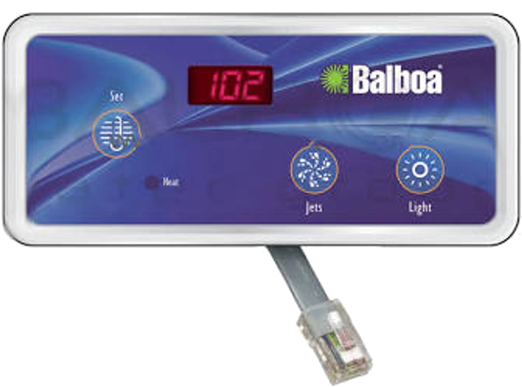 51225 BalboaTopside Control Panel, 4-Button, Digital Duplex, VL404, LED