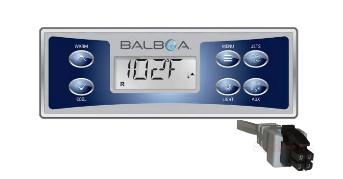 57237 BalboaTopside Control Panel, TP500, BP Series (57238_17183)