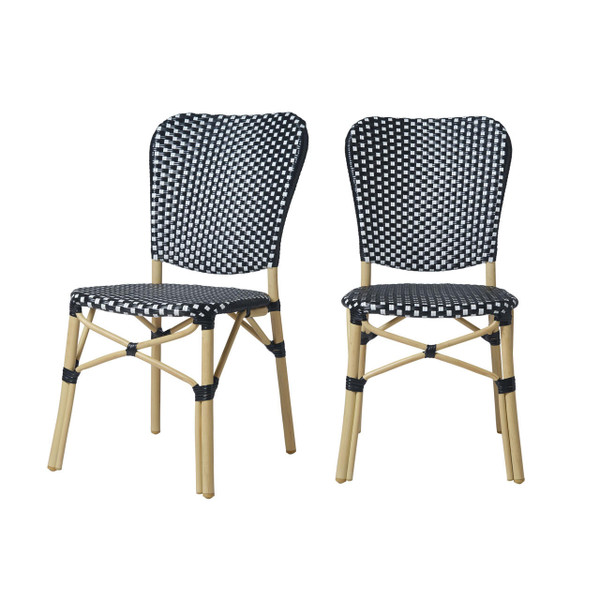 Orsay French Bistro Wicker Chair 2 pk