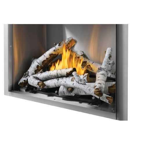 Napoleon Birch High Definition Log Kit for Riverside 42 Outdoor Gas Fireplace | BLKRS42
