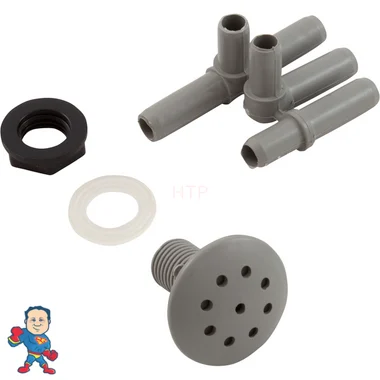 Blower Jet, Waterway, Multibody, Air Injector, Gray
