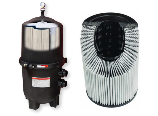 Blue Torrent 525 Sq Ft Quad Cartridge Filter
