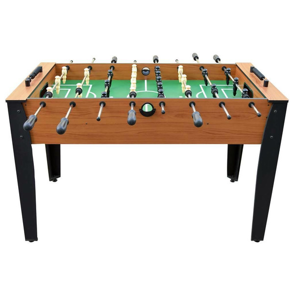 Hurricane 54-Inch Foosball Table for Family Game Rooms with Light Cherry Finish
