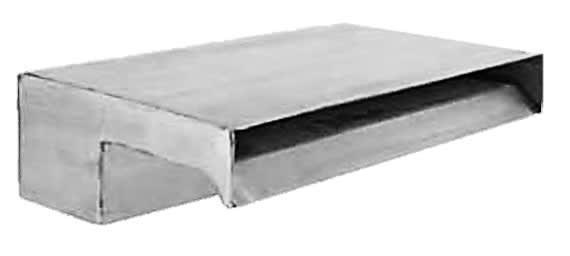 Bobê 18" Smooth Flow Stainless Steel Scupper