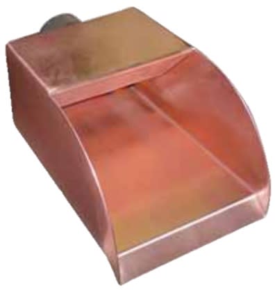 Bobê 6" Radius Copper Scupper