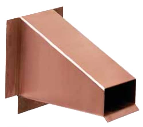 Bobê 18" Slant Copper Scupper