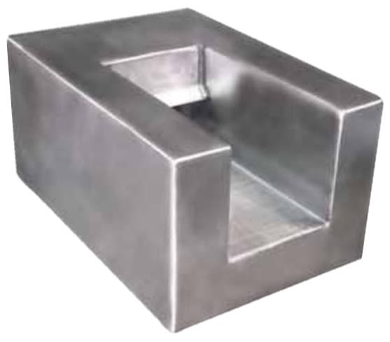 Bobê 10" U-Shaped Stainless Steel Scupper