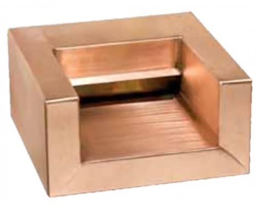 Bobê 12" U-Shaped Copper Scupper