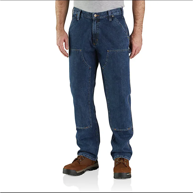 Carhartt Loose Straight Double-Front Denim Dungaree (Canal) Size 36x36