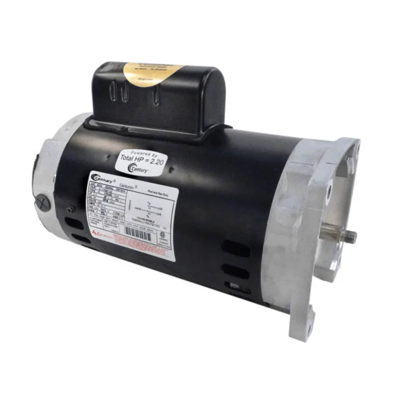 Century B845 Pool Pump Motor, 1/2 HP, 1 Ph, 60 Hz, 208-230/115 V, 3600 RPM, P56Y Frame, DP