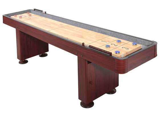 12 Ft. Dark Cherry Shuffleboard Table