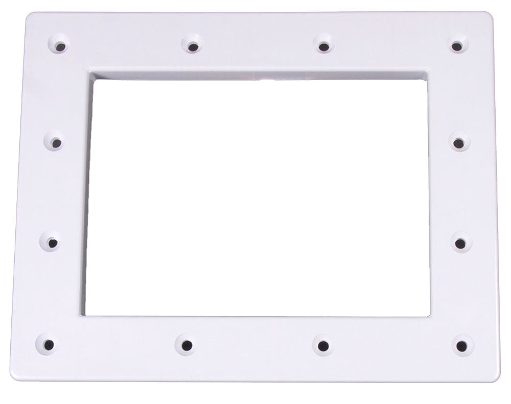 CMP 25540-000-010 Replacement Inground Skimmer Faceplate, 8-1/2" x 10-3/4", White