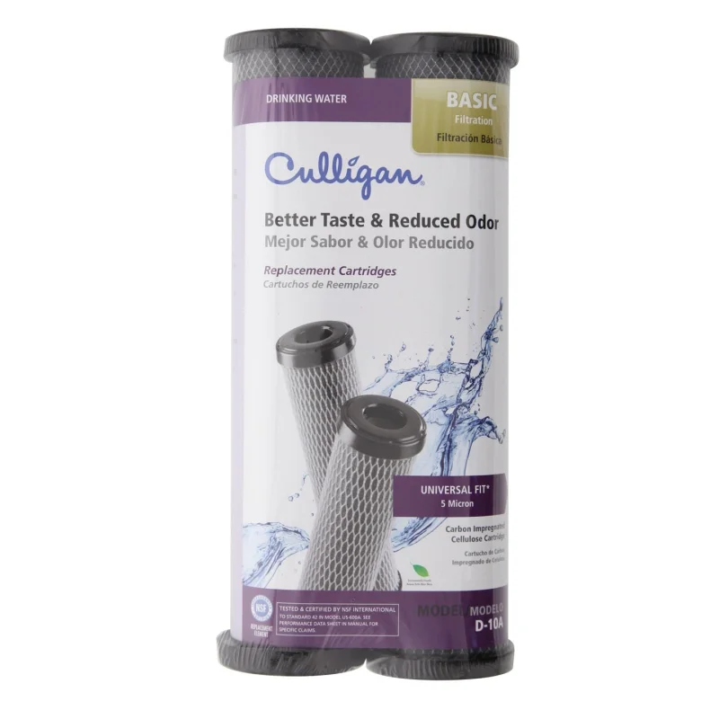 D-10A Culligan Level 1 Undersink Filter Replacement Cartridge (2-Pack)