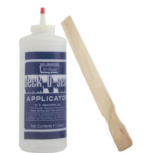 Deck-O-Seal Empty Applicator Bottle With Wood Stir Stick