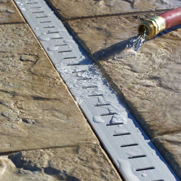 Stegmeier Deck Drain Gray - (8) 10' Lengths