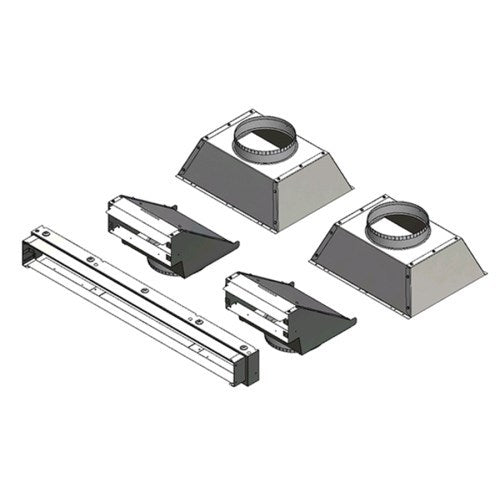 Napoleon Ducted Heat Management Front Discharge Kit, 62/74 | DHMF6274