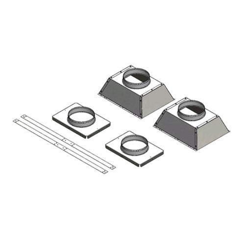Napoleon Ducted Heat Management Termination Plate Kit for Luxuria & Vector 62/74 | DHMTP6274
