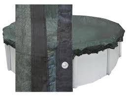 Cool Covers 27/28' Round Mesh Above Ground Pool Winter Pool Cover , MWC28
