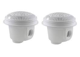 Hayward 1.5" VL Dual Suction Outlet With AV Grate, Pack of 2, WG1048AVPAK2