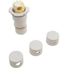 Paramount PV3 Nozzle w/ Caps, White, 004-627-5060-01