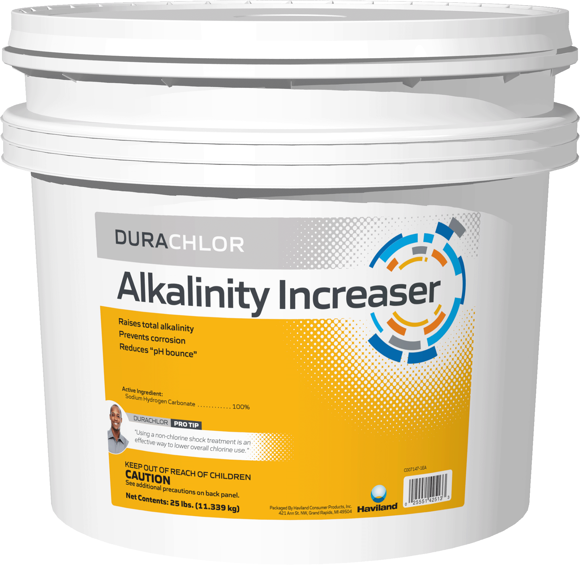 Haviland DuraChlor Alkalinity Increaser 25 lb Pail (C002669-PL25)
