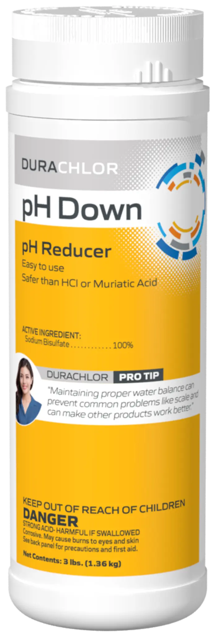 Haviland DuraChlor pH Down 3 lb Granular Pool pH Reducer (C002599-CS20B4)