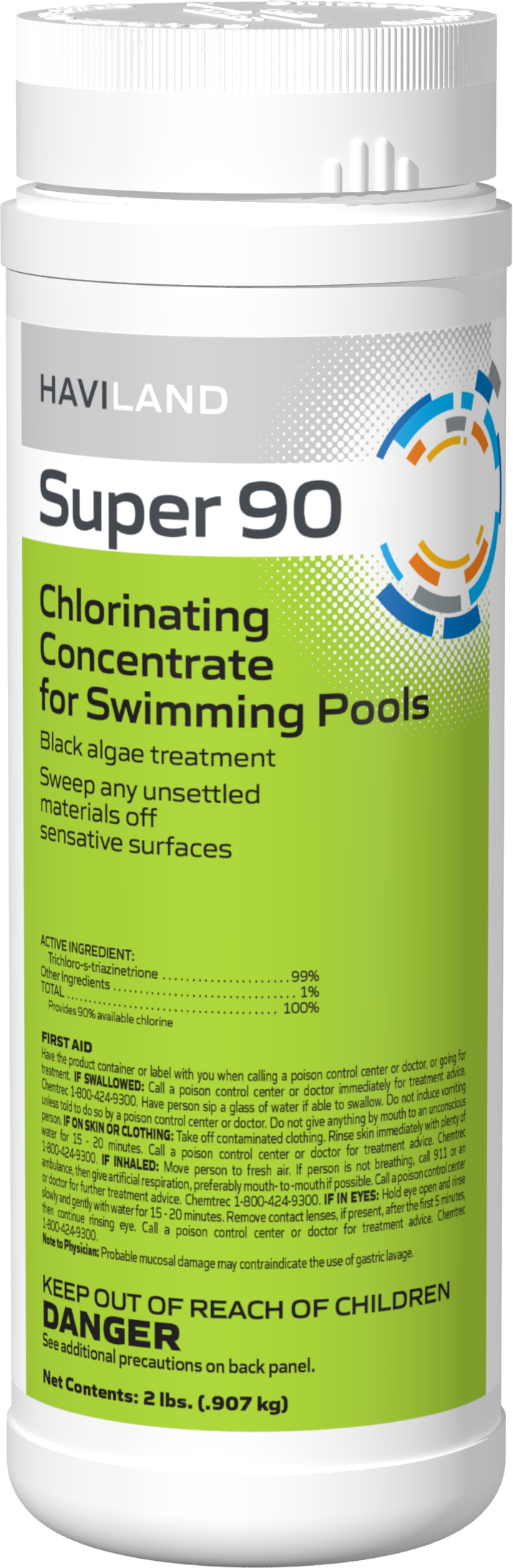 Haviland DuraChlor Super 90 Granular Chlorine Algaecide 2 lb (C002352-CS20B2)