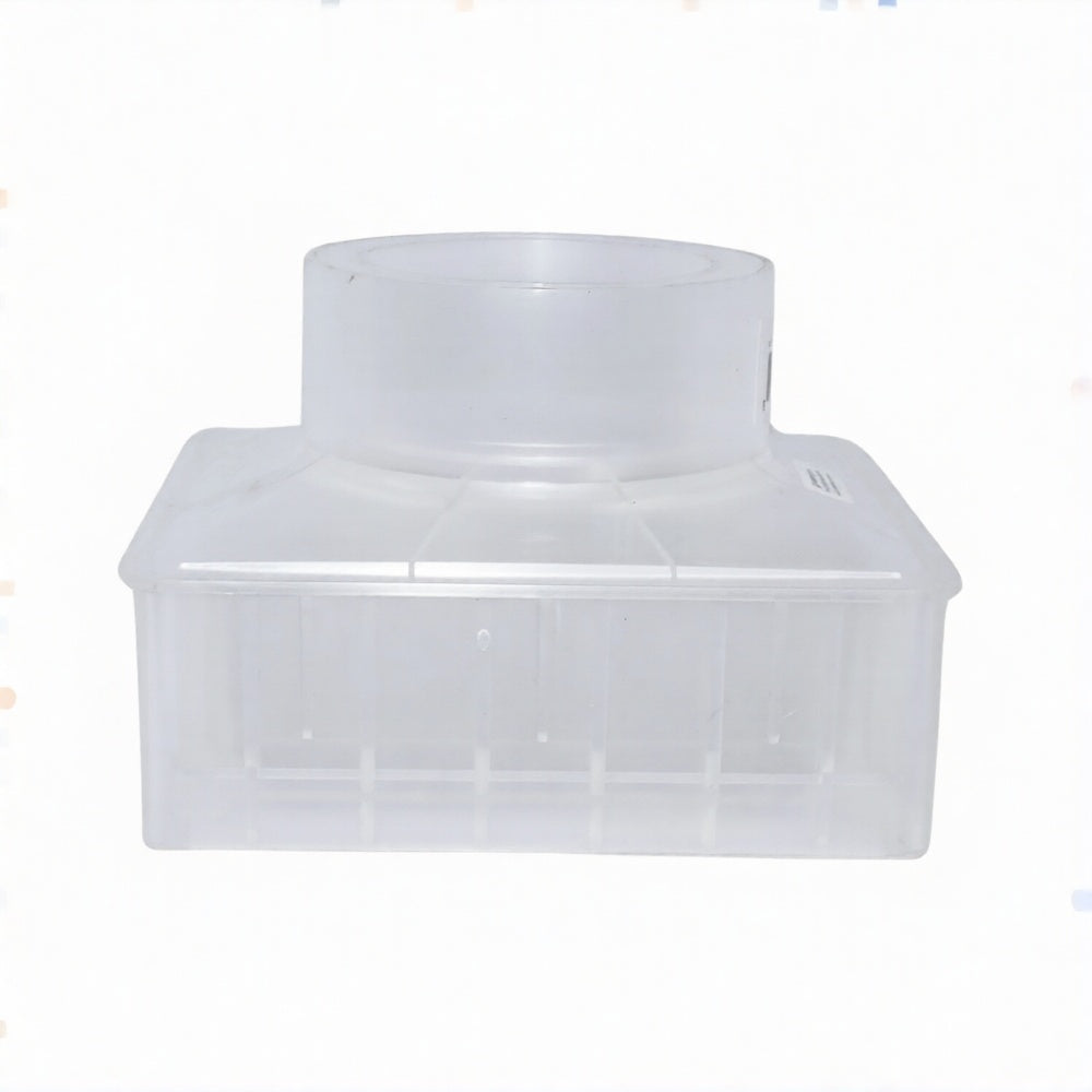 Pour-A-Lid DC601CLEAR 6" Square Clear Masonry Deck Drain CoverPour-A-Lid DC601CLEAR 6" Square Clear Masonry Deck Drain Cover