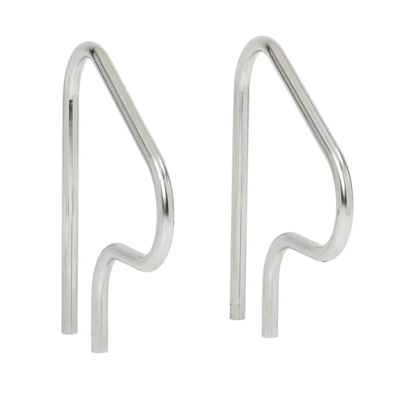 Figure 4 30 Inch Pool Grab Rail - 1.90 x .049 Inches - Marine Grade - Pair