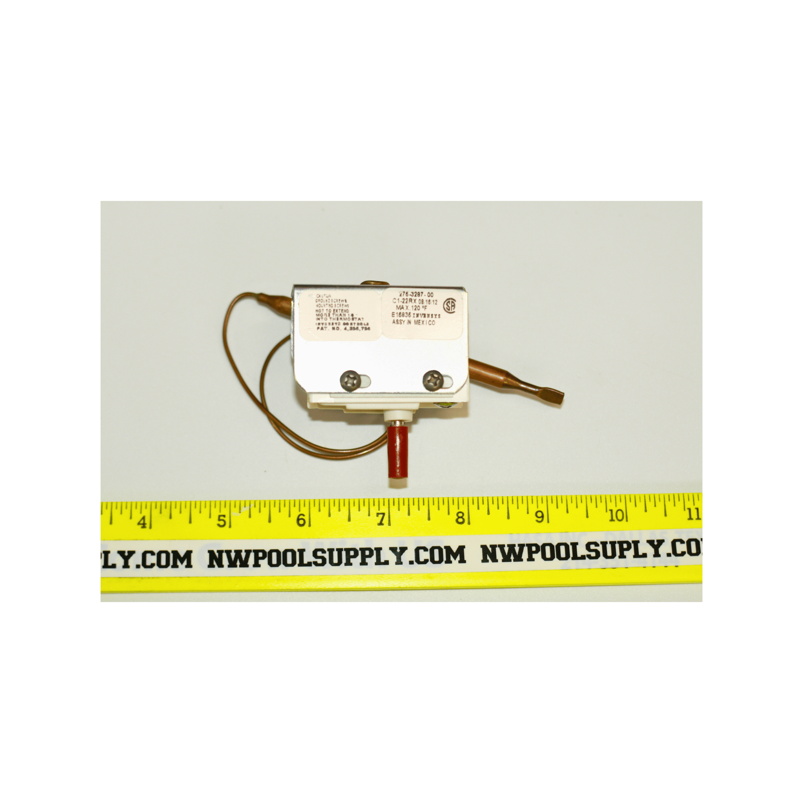 Spa Hi Limit 1/4" Diameter , 36" Long Capillary | 275-3288-00