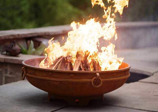 Emperor Fire Pit by Fire Pit Art