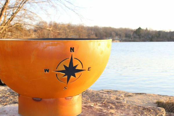Navigator Fire Pit by Fire Pit Art