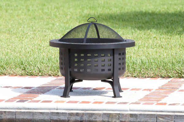 Alpina Round Slate Top Fire Pit