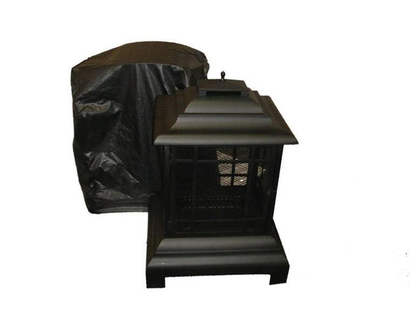 Outdoor Patio Fireplace Vinyl Cover