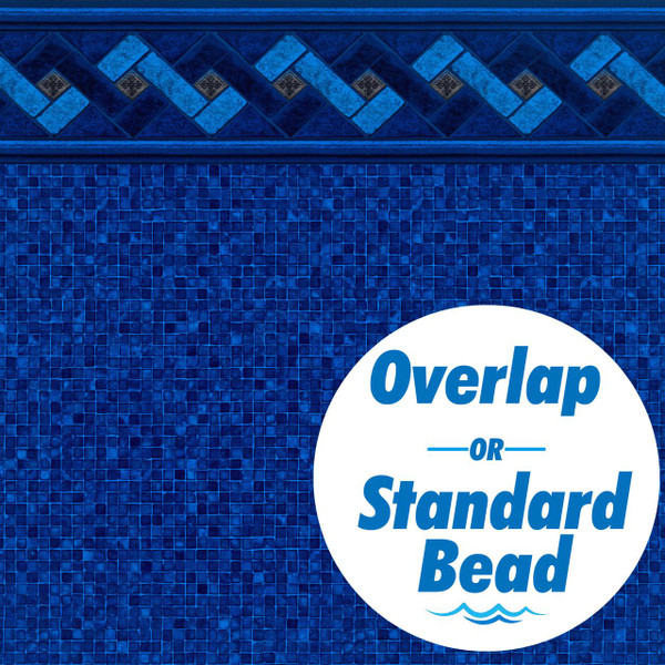 Azure Peak 8 Year Warranty Above Ground Pool Unibead Liner
