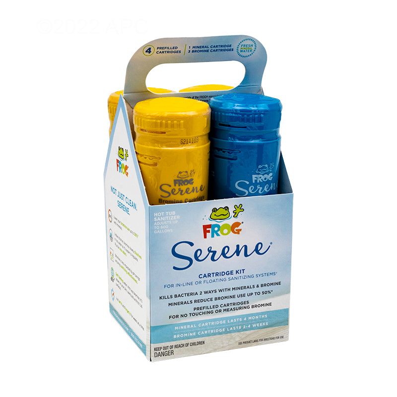FROG Serene Cartridge Kit 1 Mineral & 3 Bromine Cartridges 01-14-3856