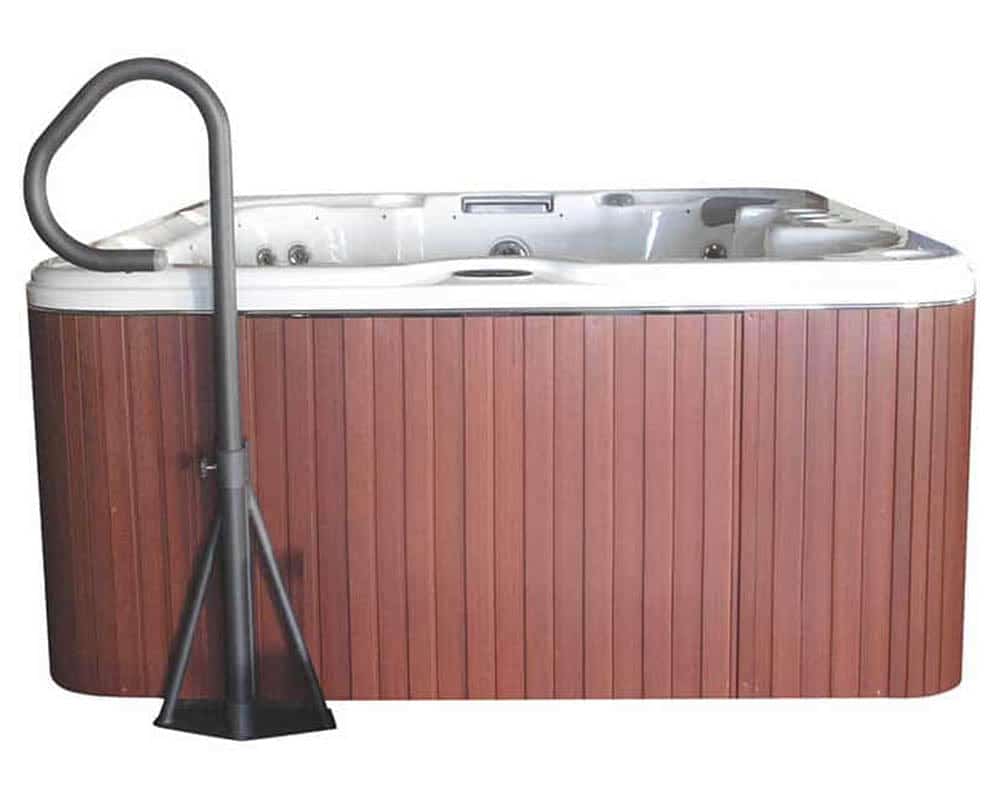 Cover Valet™ Spa Side Handrail with LED Lighting