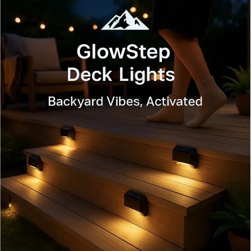 GlowStep Solar Deck Lights