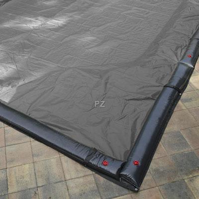PoolTux 16'x32' Solid, Rectangle Winter Cover, 15 Year King Warranty