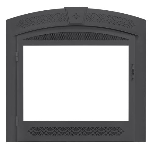 Napoleon Fireplace Surround with Operable Safety Barrier, Black, for Ascent X 36/X 70 | GX427K