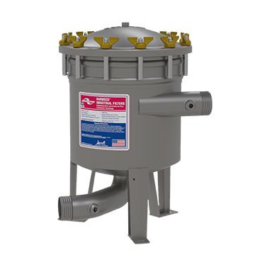 Harmsco Hurricane Industrial Filter HUR 40 HP - High Flow 150 GPM Cartridge Filter with Cyclone Separator & Low Operating Costs