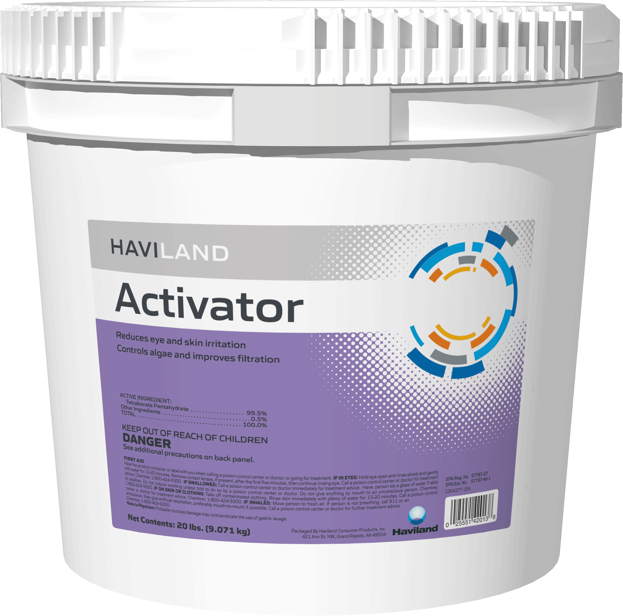 Haviland DuraChlor Activator Enhancer 20 lb Pail C002831-PL20