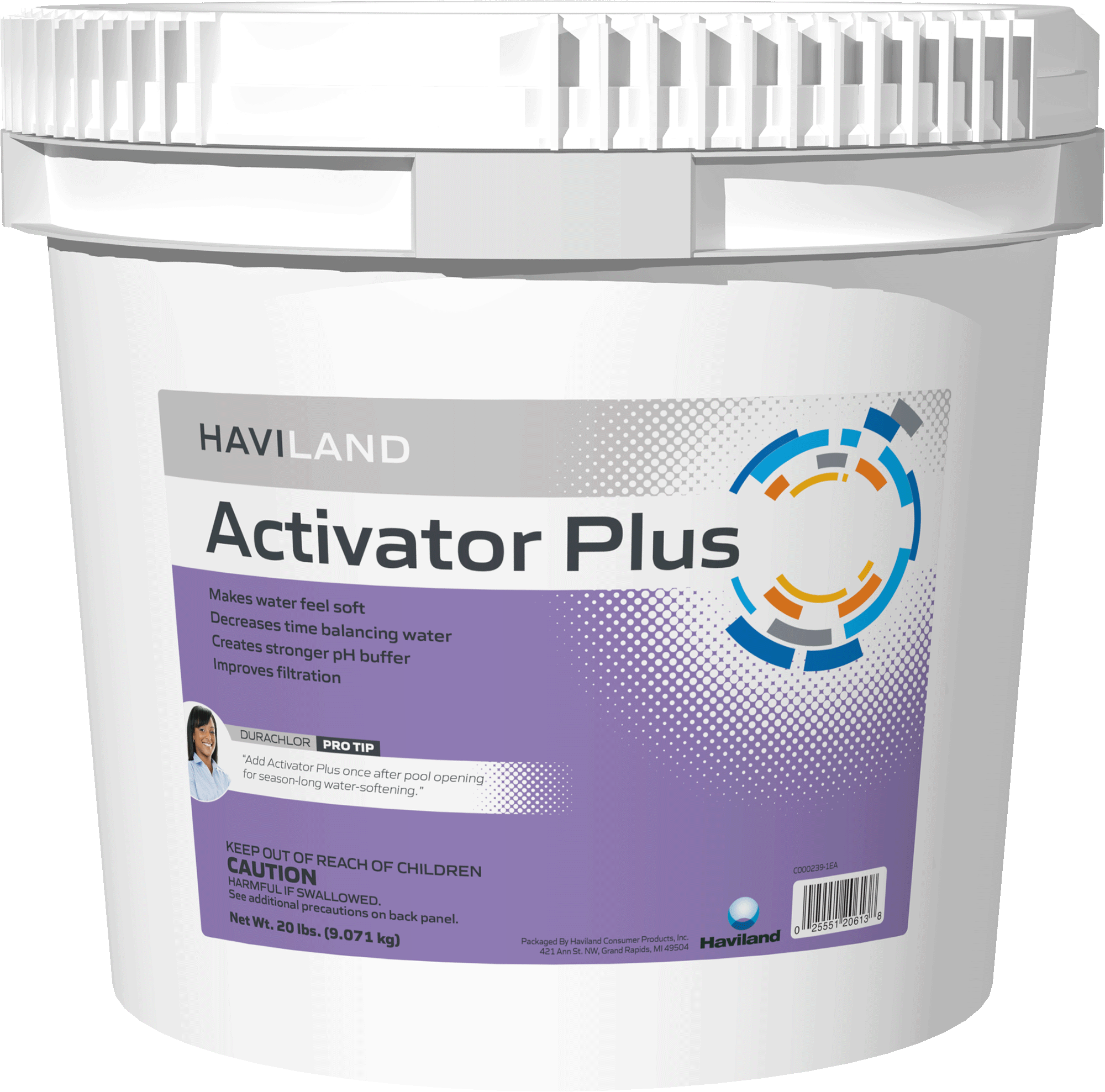Haviland DuraChlor Activator Plus 20 lb | pH Neutral Enhancer