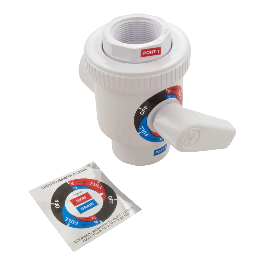 Hayward SP0735 ABS Ball Valve - 1-1/2 Inch FIP