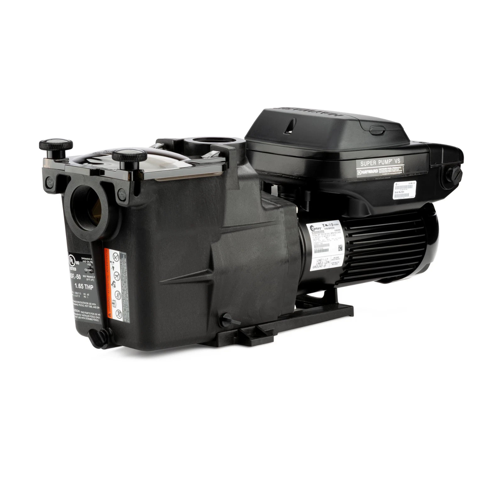 Hayward Super Pump Variable Speed Pool Pump, 1.65HP, 230V - W3SP2603VSP