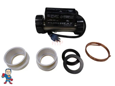 Heater, Bath, H-Q InLine, 115v, 1.0kW, 3ft Cord, Plug, for 1 1/2″ Plumbing or Smaller