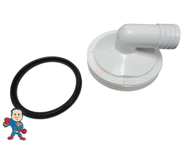 Hot Tub Spa 2 1/2″ Thrd X 1″ 90 Degree Barb Heater Union & Gasket How to Video