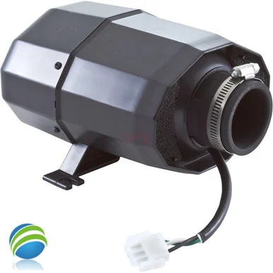 HydroQuip Silent Aire Universal Air Blower, 1 HP, 230 Volt, AMP Cord